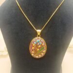 Imperial Meenakari Agate Necklace - Image 4