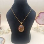 Imperial Meenakari Agate Necklace - Image 3