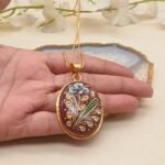 Imperial Meenakari Agate Necklace - Image 2