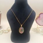 Jewel Caravan Meenakari Agate Necklace - Image 3