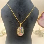 Jewel Caravan Meenakari Agate Necklace - Image 4