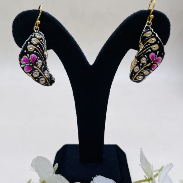 Kaarigari Meenakari Agate Jewelry Set - Image 4