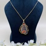 Kalaa Sutra Meenakari Agate Jewelry Set - Image 3