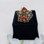 Kalaa Sutra Meenakari Agate Jewelry Set - Image 5