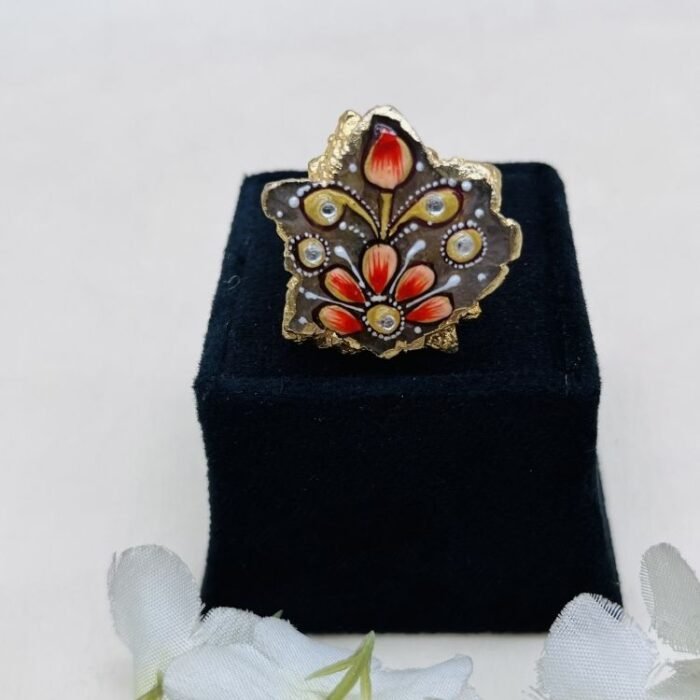 Kalaa Sutra Meenakari Agate Jewelry Set - Image 5