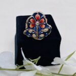 Karigar's Jewel Meenakari Agate Jewelry Set - Image 5