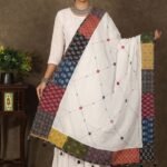 Khaas Kaarigari Ajrakh Cotton Dupatta - Image 4