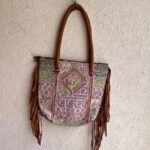 Tote Loomarae Grey Banjara Bag - Image 5