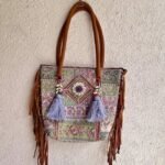 Tote Loomarae Grey Banjara Bag - Image 3