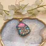 Maharani Heritage Meenakari Agate Necklace