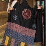 Maharani Motif Ajrakh Cotton Dupatta - Image 6