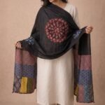 Maharani Motif Ajrakh Cotton Dupatta
