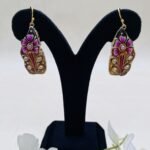 Mehfil Noor Meenakari Agate Jewelry Set - Image 4