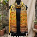 Mitti & Motif Ajrakh Modal Silk Stole - Image 2