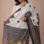 Mosaic Heritage Ajrakh Cotton Dupatta - Image 6
