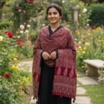 Noor-e-Ajrakh Modal Silk Stole - Image 4