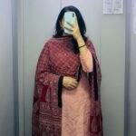Noor-e-Ajrakh Modal Silk Stole - Image 5