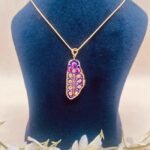 Rajputana Royale Meenakari Agate Jewelry Set - Image 2