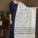 Rajwada Rang Ajrakh Cotton Dupatta - Image 2