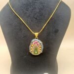 Rang Mahal Meenakari Agate Necklace - Image 4