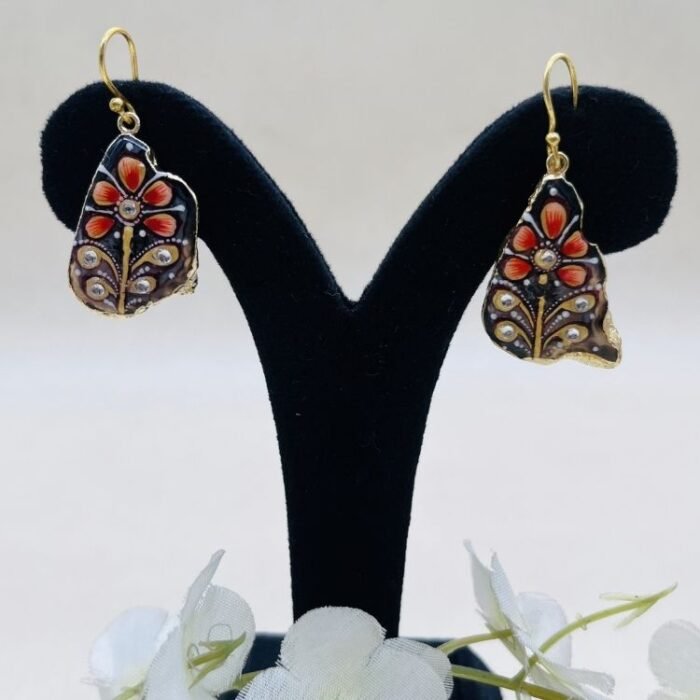 Rangmanch Meenakari Agate Jewelry Set - Image 5