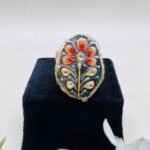 Rangmanch Meenakari Agate Jewelry Set - Image 4
