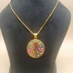 Rangrez Beauty Meenakari Agate Necklace - Image 4