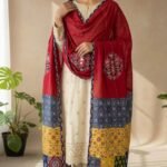 Rangrezana Ajrakh Cotton Dupatta - Image 5