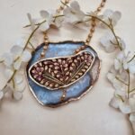Rangsaaz Meenakari Agate Necklace - Image 4