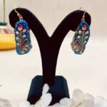 Rani Saheba Meenakari Agate Jewelry Set - Image 3
