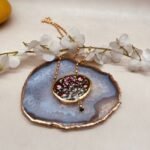 Roopkala Meenakari Agate Necklace - Image 4