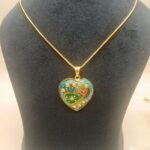 Satrangi Jewel Meenakari Agate Necklace - Image 4