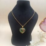 Satrangi Jewel Meenakari Agate Necklace - Image 3