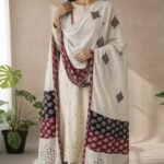 Satrangi Safar Ajrakh Cotton Dupatta - Image 11