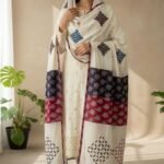 Satrangi Safar Ajrakh Cotton Dupatta - Image 8