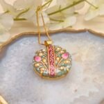 Sheesh Mahal Meenakari Agate Necklace