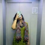 Surmayi Sandhya Ajrakh Modal Silk Stole - Image 6