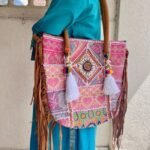 Tote Sutraansh White Banjara Bag