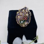 Sutradhar Meenakari Agate Jewelry Set - Image 5