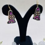 Virasat Bloom Meenakari Agate Jewelry Set - Image 4