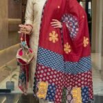 Virasat Touch Ajrakh Cotton Dupatta - Image 4