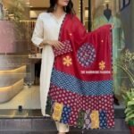 Virasat Touch Ajrakh Cotton Dupatta - Image 2