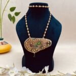 Zariyaan Meenakari Agate Necklace - Image 3