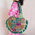 Dark Green Matka Banjara Bag