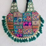 Dark Green Matka Banjara Bag - Image 3