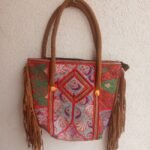 Tote Loomarae Red Banjara Bag - Image 3
