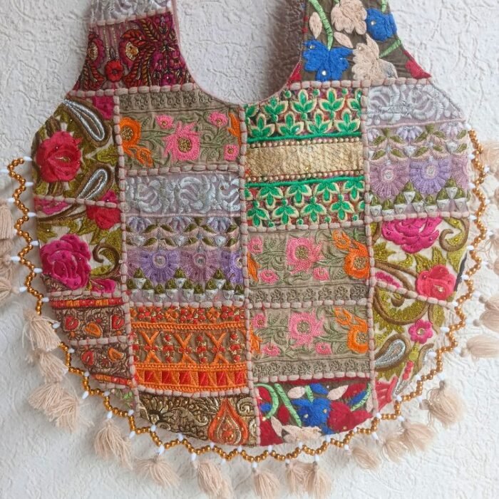 Beige Matka Banjara Bag - Image 2