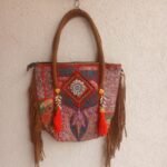 Tote Loomarae Red Banjara Bag
