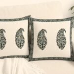 Gulshan Twin Block Print Cushion Cover Set of 2 - Image 6