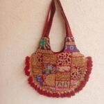 Maroon Matka Banjara Bag - Image 3